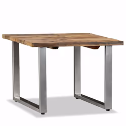 vidaXL Coffee Table Solid Reclaimed Wood 55cm Side End Couch Tea Stand Table