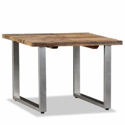 vidaXL Coffee Table Solid Reclaimed Wood 55cm Side End Couch Tea Stand Table