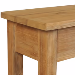 vidaXL Hall Bench Solid Teak 90x30x40 cm Entryway Storage Cabinet TV Unit Home - Additional view 4
