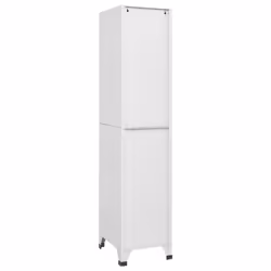 vidaXL Locker Cabinet with 4 Compartments Changing Room Storage Organiser - Additional view 4