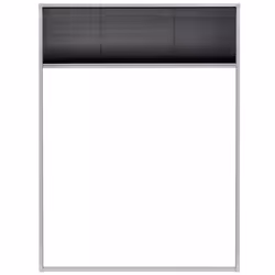 vidaXL Plisse Insect Screen for Windows Aluminium 60x80 cm Curtain Mesh Net