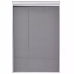 vidaXL Plisse Insect Screen for Windows Aluminium 80x120cm with Shade Curtain