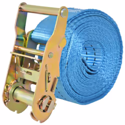 vidaXL 10x/4x Ratchet Tie Down Straps 4 Tonnes Tool Blue/Orange Multi Sizes - blue, 6 m x 38 mm/ 4 pcs