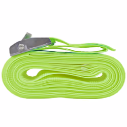 vidaXL 10x Straps 0.25 Tonnes 5mx25mm Fluorescent Green Tie Down Lashing Tool