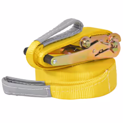 vidaXL Slackline 15 m x 50 mm 150 kg Yellow Balance Training Rope Beginner - Additional view 2