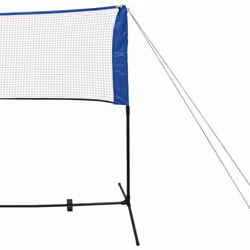 vidaXL Badminton Net Set with Shuttlecocks 300x155 cm Outdoor Garden Ball Game - Additional view 4