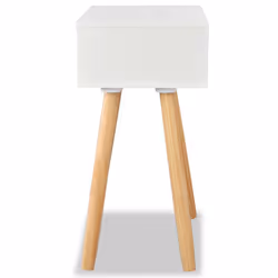 VidaXL 244740 nightstand/bedside table Brown, White - Additional view 6