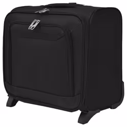 vidaXL Pilot Trolley Black Telescopic Handle Luggage Suitcase Travel Bag Case - Additional view 5