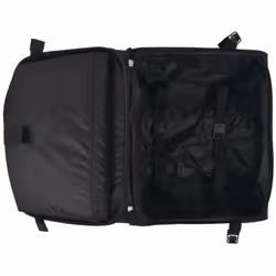vidaXL Pilot Trolley Black Telescopic Handle Luggage Suitcase Travel Bag Case - Additional view 7