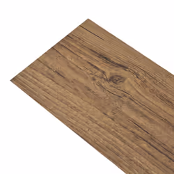 vidaXL Self-adhesive PVC Flooring Planks 5.02mÂ² 2mm Walnut Brown Floor Tile