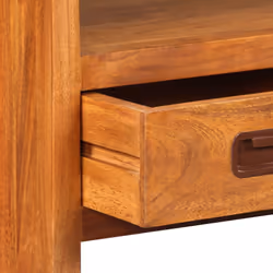 vidaXL Solid Wood with Sheesham Finish TV Cabinet 90x30x55cm Stand Lowboard - Additional view 9