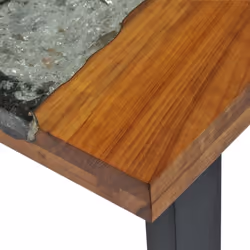 vidaXL Teak Console Table 100x35x75cm Side End Living Room Hallway Furniture - Additional view 10
