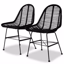 VidaXL 244571, Iron, Rattan, 490 mm, 560 mm, 840 mm, 49 cm, 42 cm