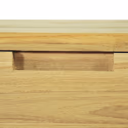 vidaXL Solid Teak Console Table 120x35x76cm with 3 Drawers Sideboard Desk - Additional view 8