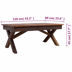 VidaXL 244492 coffee/side/end table - Additional view 6