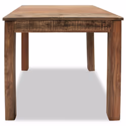 vidaXL Dining Table Kitchen Dinner Table Dining Room Table Mixed Recycled Wood - Additional view 4