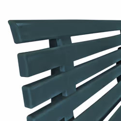 vidaXL Garden Bench 145.5x49x74cm Plastic Green Outdoor Patio Seat Furniture - Additional view 4