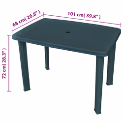 VidaXL 43593 outdoor table - Additional view 5