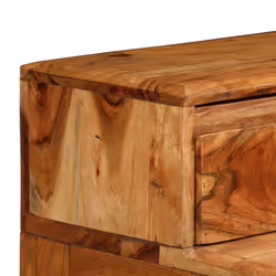 vidaXL Solid Wood Writing Desk with Drawers 88x50x90cm Study Computer Table - Additional view 4