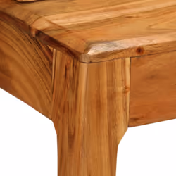 vidaXL Solid Wood Writing Desk with Drawers 88x50x90cm Study Computer Table - Additional view 5