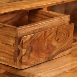 vidaXL Solid Wood Writing Desk with Drawers 88x50x90cm Study Computer Table - Additional view 7