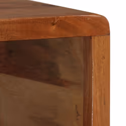 vidaXL Solid Wood Coffee Table with Carved Drawer 100x50x40cm Home Furniture - Additional view 6