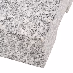 vidaXL Parasol Base Granite Rectangular 25 kg Outdoor Umbrella Stand Holder - Additional view 6
