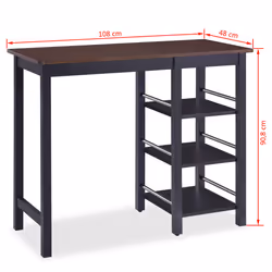 VidaXL 245363 kitchen/dining room furniture set - Additional view 8