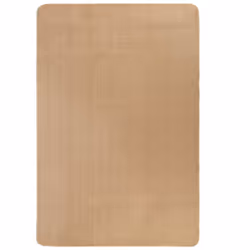 vidaXL Area Rug Jute with Latex Backing 120x180cm Natural Floor Carpet Mat