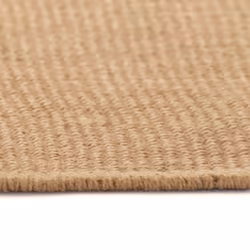 vidaXL Area Rug Jute with Latex Backing 120x180cm Natural Floor Carpet Mat