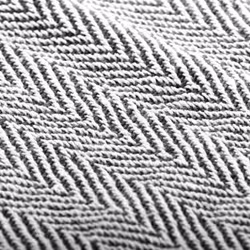 vidaXL Throw Cotton Herringbone 160x210cm Navy Blue Sofa Bed Blanket Cover - Additional view 4