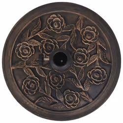vidaXL Parasol Base Resin Round Bronze 9 kg - Additional view 3
