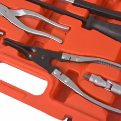 vidaXL Brake Maintenance and Assembly Toolset 15 Piece Pliers Brush Socket - Additional view 3