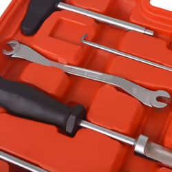 vidaXL Brake Maintenance and Assembly Toolset 15 Piece Pliers Brush Socket - Additional view 4