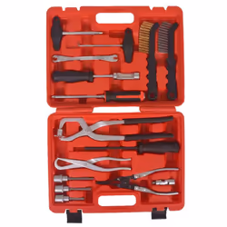 vidaXL Brake Maintenance and Assembly Toolset 15 Piece Pliers Brush Socket - Additional view 7