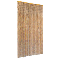 vidaXL Insect Door Curtain Bamboo 90x200cm Elegant Fly Screen Multi Patterns - 100 x 220 cm
