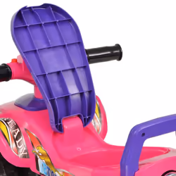vidaXL Children's Ride-on ATV with Sound and Light Pink and Purple Car Vehicle - Additional view 6