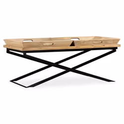 vidaXL Solid Mango Wood Coffee Table 110x55x42cm Home Living Room Furniture