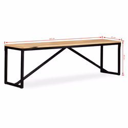 VidaXL 244904 indoor bench - Additional view 5