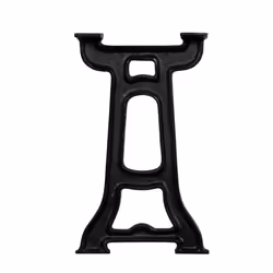 vidaXL 2x Bench Legs Y-Frame Cast Iron Industrial Dining Table Desk Support - Additional view 4