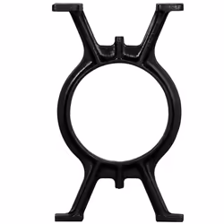 vidaXL 2x Bench Legs O-Frame Cast Iron Industrial Dining Table Desk Support - Additional view 5