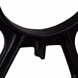 vidaXL 2x Bench Legs O-Frame Cast Iron Industrial Dining Table Desk Support - Additional view 6