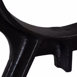 vidaXL 2x Bench Legs O-Frame Cast Iron Industrial Dining Table Desk Support - Additional view 7