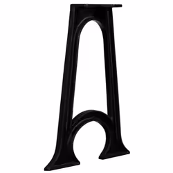 vidaXL 2x Dining Table Legs with Arched Base A-Frame Cast Iron Desk Support - Additional view 2