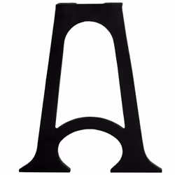 vidaXL 2x Dining Table Legs with Arched Base A-Frame Cast Iron Desk Support - Additional view 4