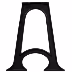 vidaXL 2x Dining Table Legs with Arched Base A-Frame Cast Iron Desk Support - Additional view 5