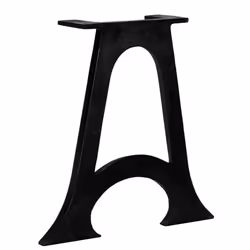 vidaXL 2x Coffee Table Legs with Arched Base A-Frame Cast Iron Desk Support - Additional view 3