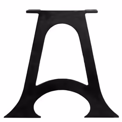 vidaXL 2x Coffee Table Legs with Arched Base A-Frame Cast Iron Desk Support - Additional view 5