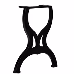 vidaXL 2x Bench Legs X-Frame Cast Iron Side Table Seat Support Feet Accessory - Additional view 3