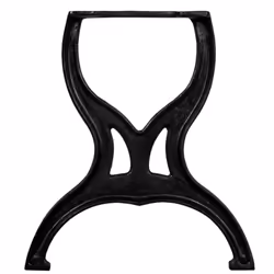vidaXL 2x Bench Legs X-Frame Cast Iron Side Table Seat Support Feet Accessory - Additional view 4
